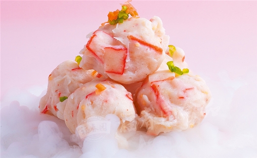 龙虾味球